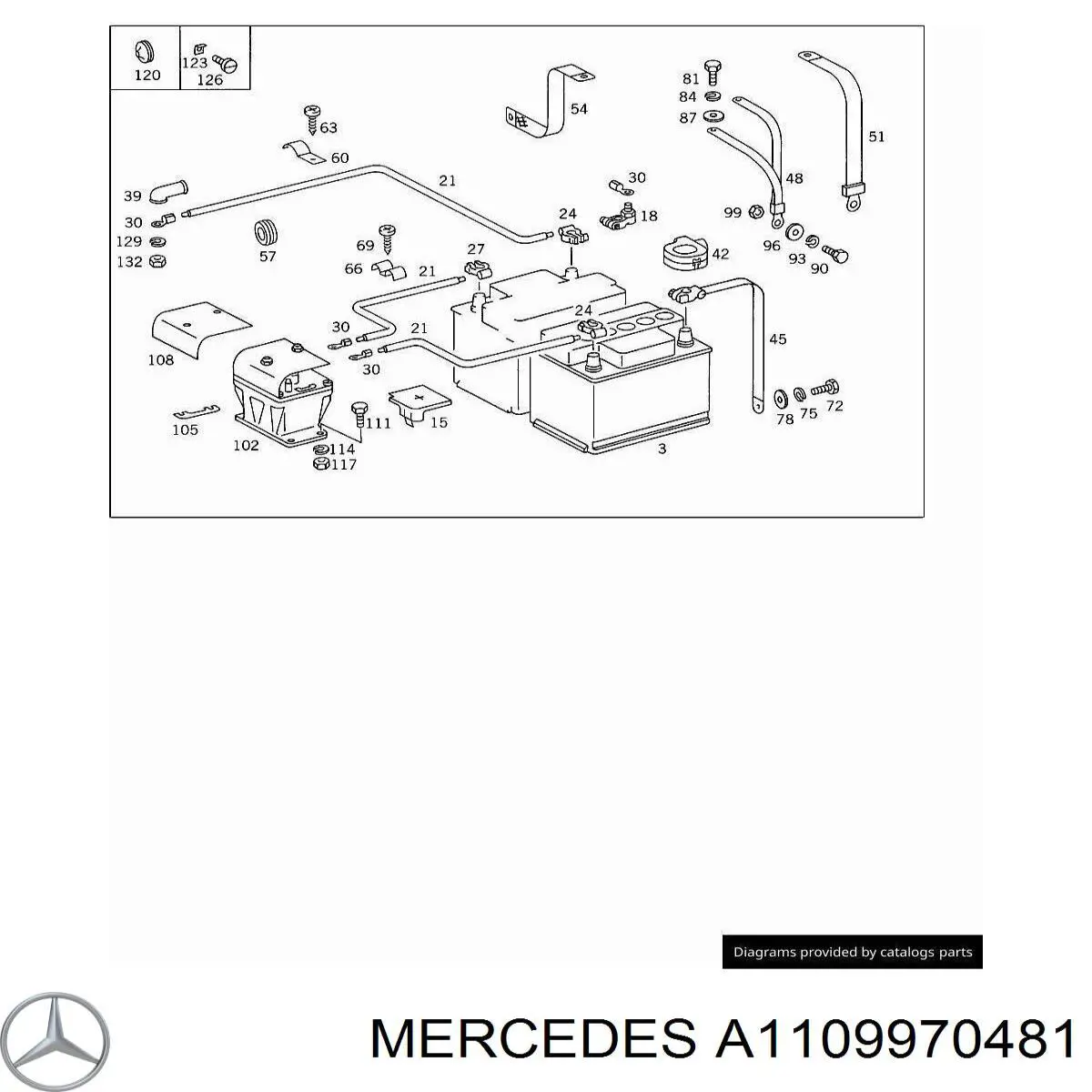 A1109970481 Mercedes Подушка корпусу повітряного фільтра