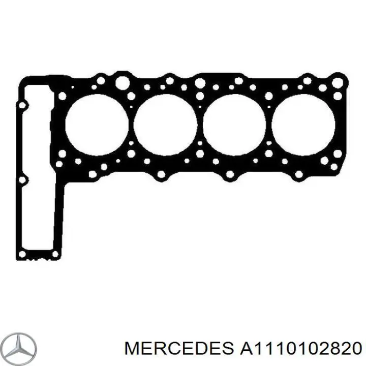 Комплект прокладок двигуна, верхній A1110102820 Mercedes