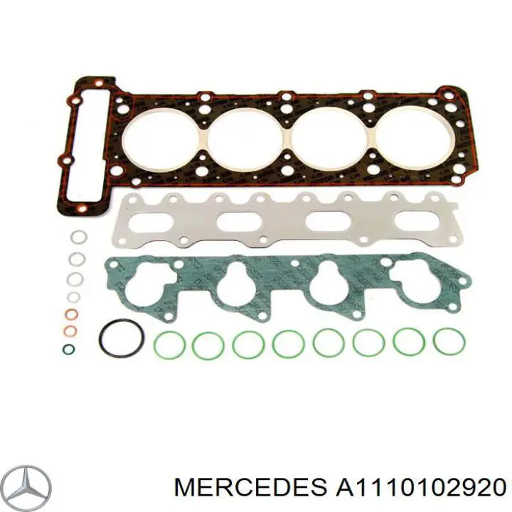 1110102920 Mercedes комплект прокладок двигуна, повний