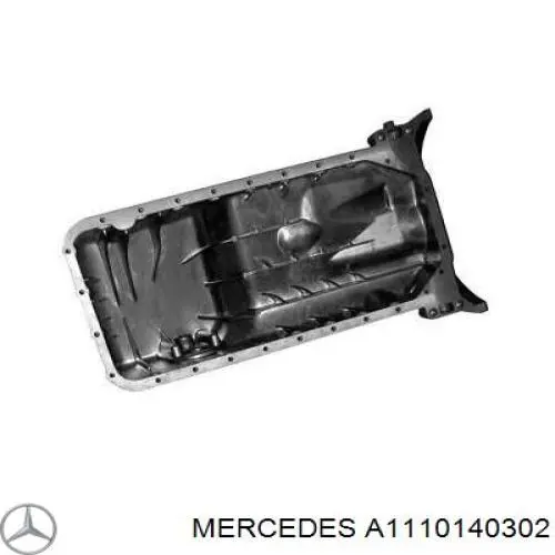 A1110140302 Mercedes піддон масляний картера двигуна
