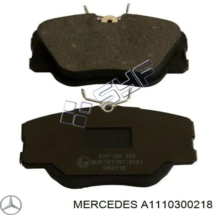 Поршень в комплекті на 1 циліндр, STD Mercedes A1110300218