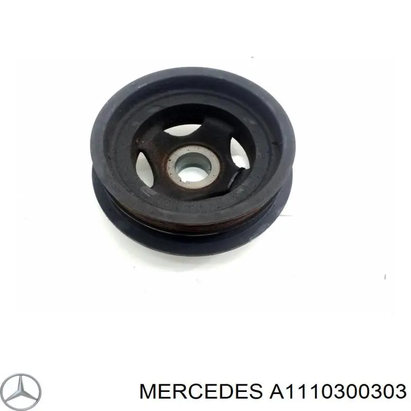 Купити A1110300303 Mercedes Шків колінчастого вала