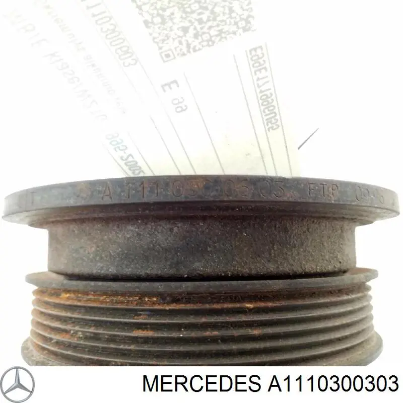 Шків колінвала (демпфер ) Mercedes A1110300303 ціна, від 8.00 USD