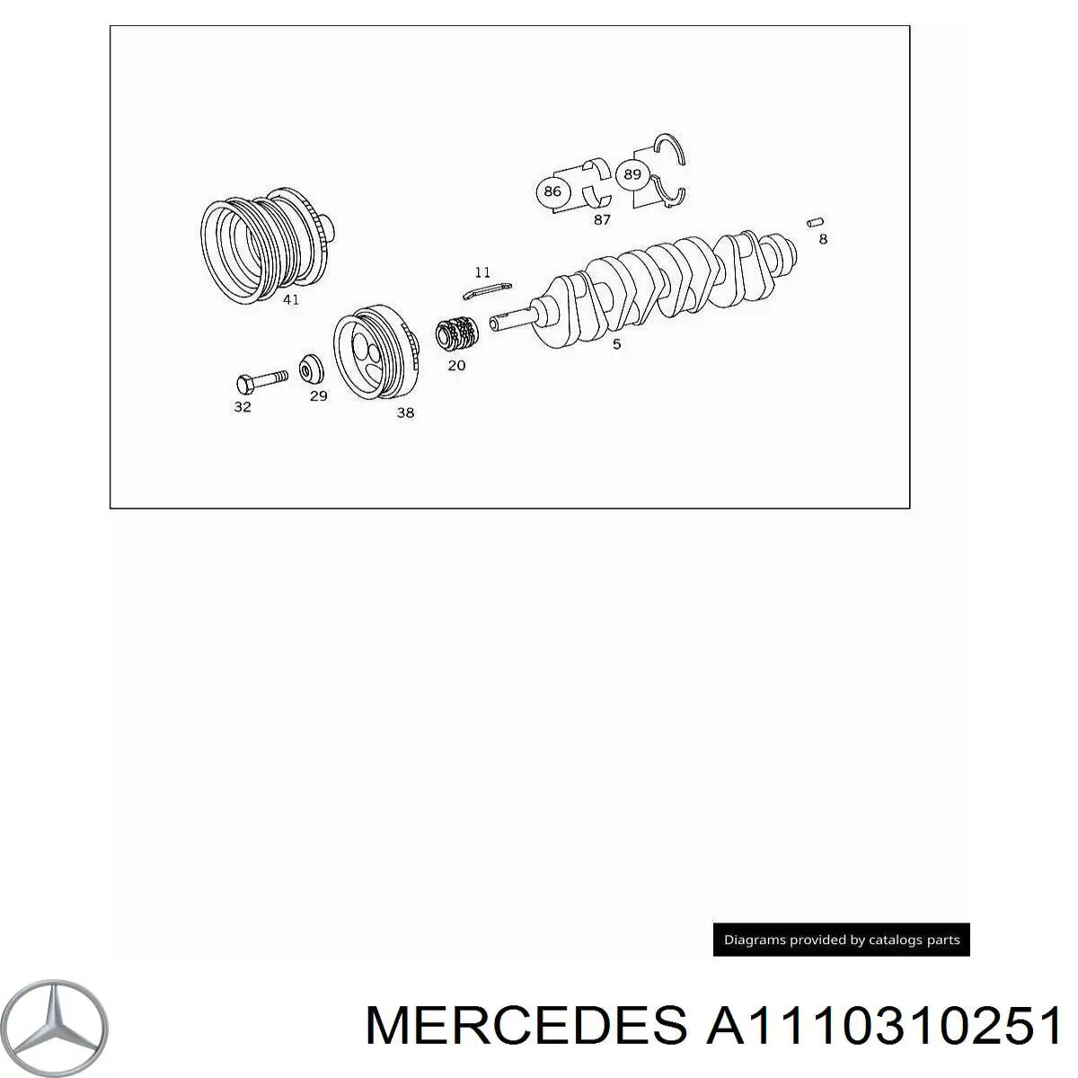 A1110310251 Mercedes 