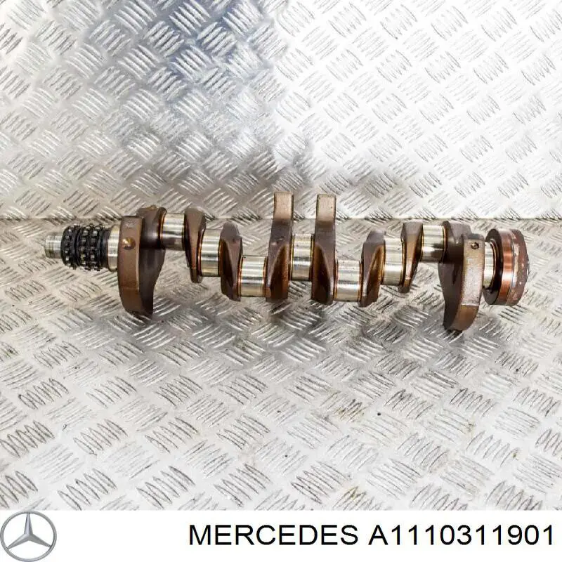Вал колінчастий і маховик Mercedes A1110311801 ціна, від 63.35 USD