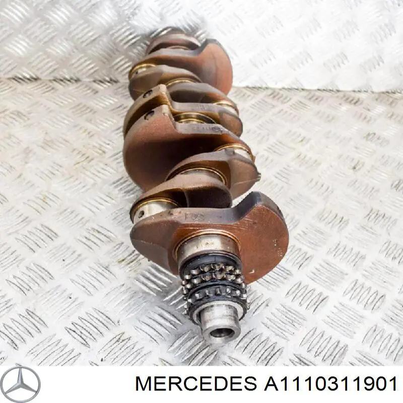 Колінвал двигуна на Mercedes Sprinter (904)