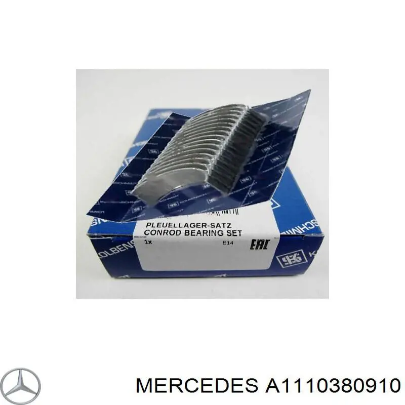 Шатунні вклалиші колінвала STD Mercedes A1110380910 ціна, від 11.45 USD