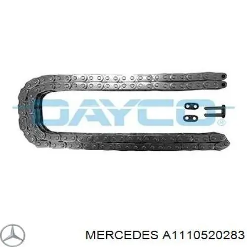 A1110520283 Mercedes Заспокоювач ланцюга ГРМ