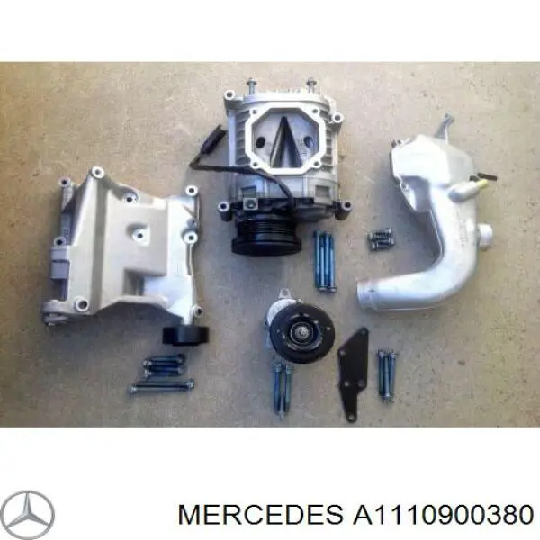 Наддувши Mercedes A1110900380 ціна, від 167.60 USD