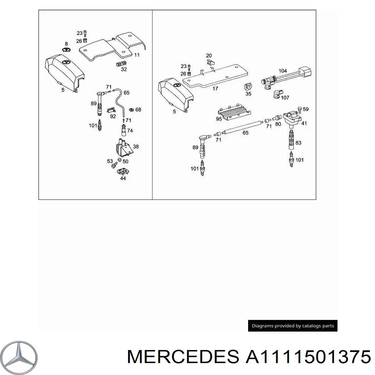 A1111501375 Mercedes 