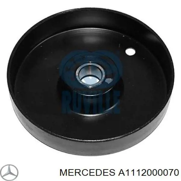 A1112000070 Mercedes ролик натягувача приводного ременя