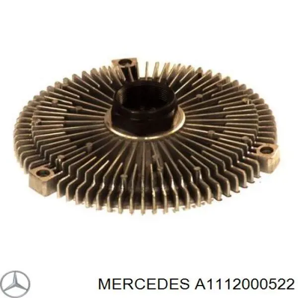 В'язкова муфта вентилятора Mercedes A1112000522 ціна, від 41.69 USD