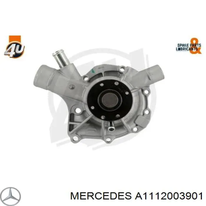 Помпа охолодження Mercedes A1112003901 ціна, від 42.65 USD