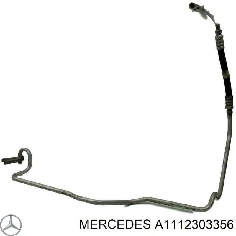 Шланг кондиціонера, від випарника до компресора A1112303356 Mercedes