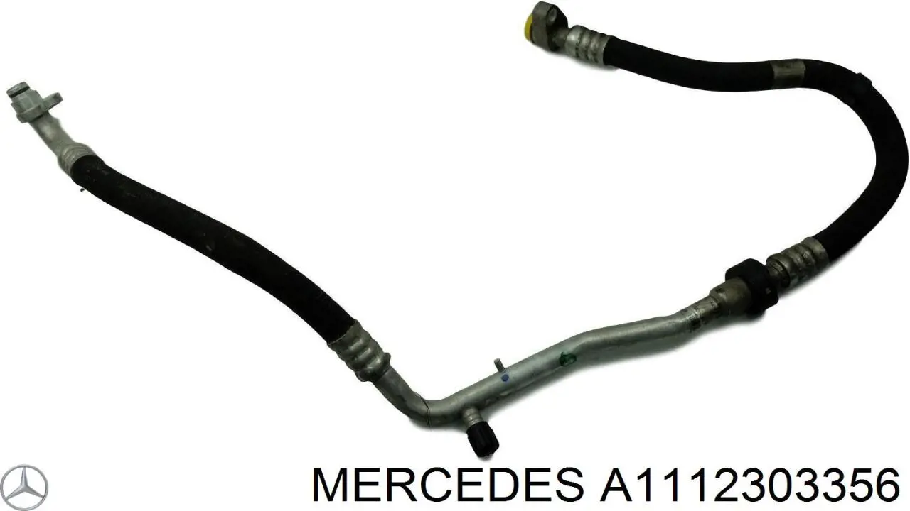 Шланг кондиціонера, від випарника до компресора Mercedes A1112303356 ціна, від 13.89 USD