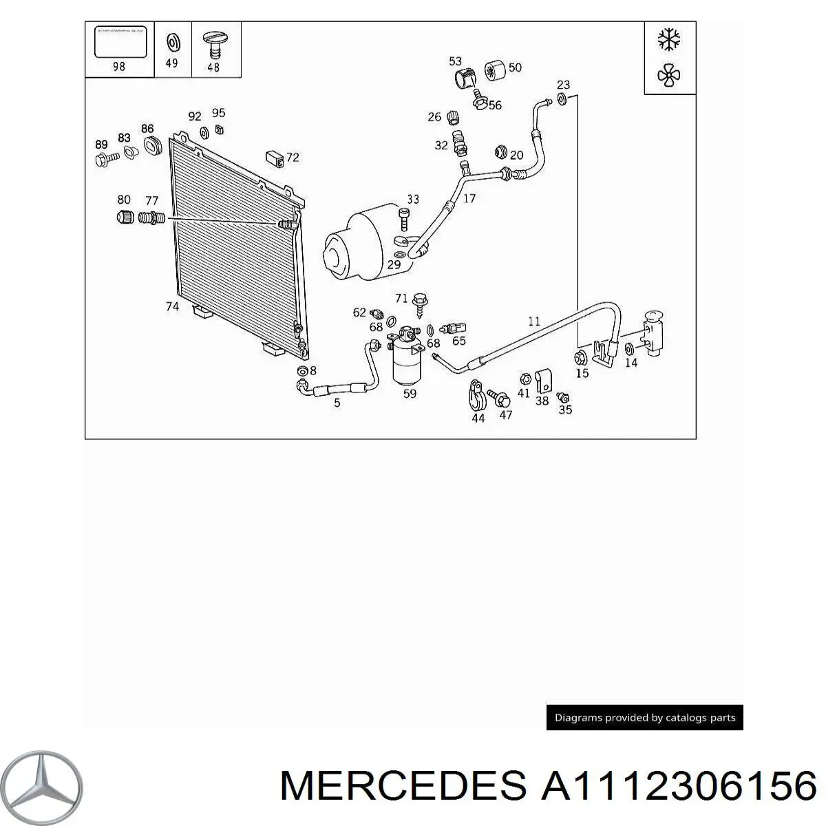 A1112306156 Mercedes 