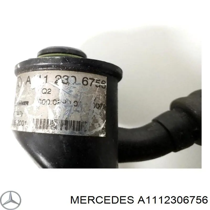 Шланг кондиціонера, від випарника до компресора Mercedes A1112306756 ціна, від 12.67 USD