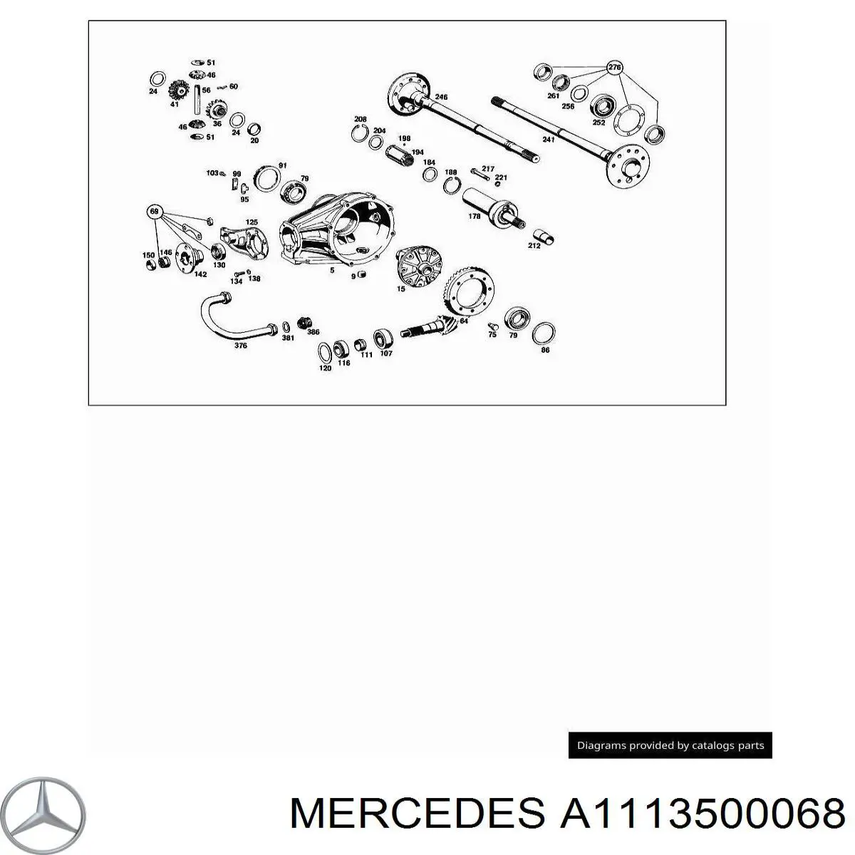  A1113500068 Mercedes