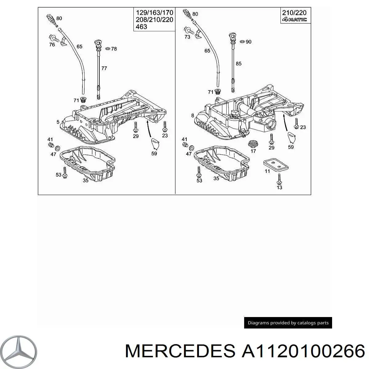 A1120100266 Mercedes 