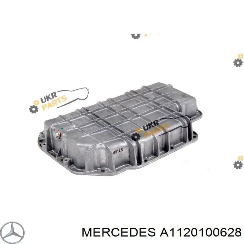A1120100628 Mercedes піддон масляний картера двигуна, нижня частина