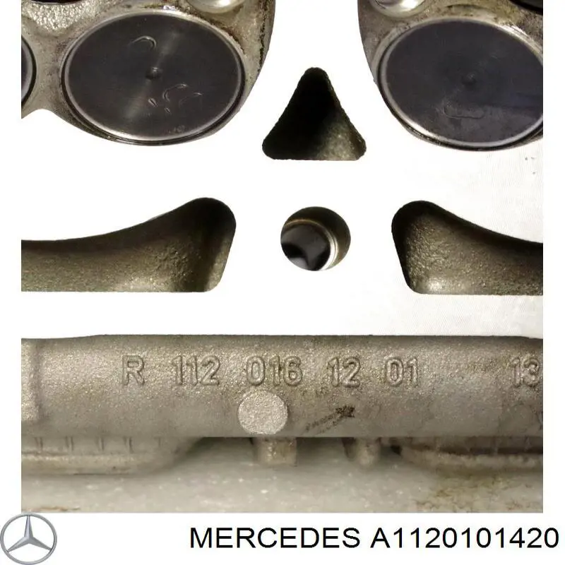 A1120101420 Mercedes головка блока циліндрів (гбц, ліва)