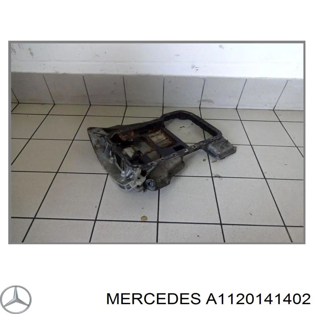 Піддон двигуна Mercedes A1120141402 ціна, від 50.67 USD