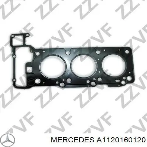 Прокладка головки блока циліндрів (ГБЦ), ліва Mercedes A1120160120 ціна, від 30.13 USD
