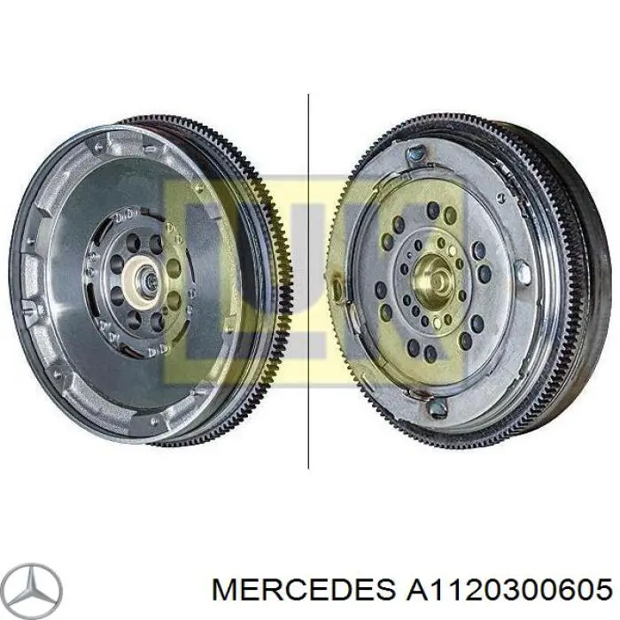 A1120300605 Mercedes Демпферний маховик