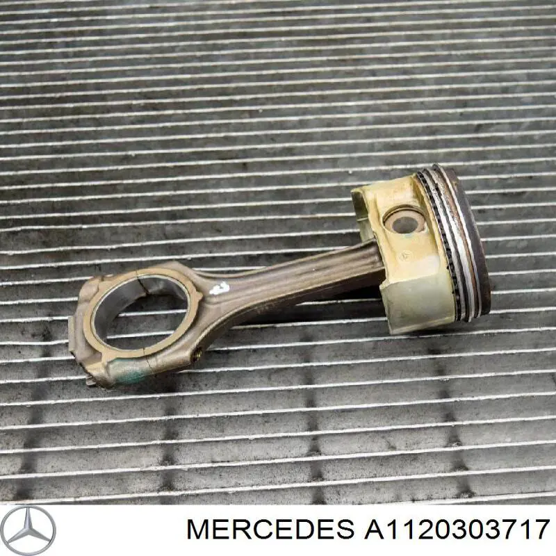 Поршень в комплекті на 1 циліндр, STD Mercedes A1120300617