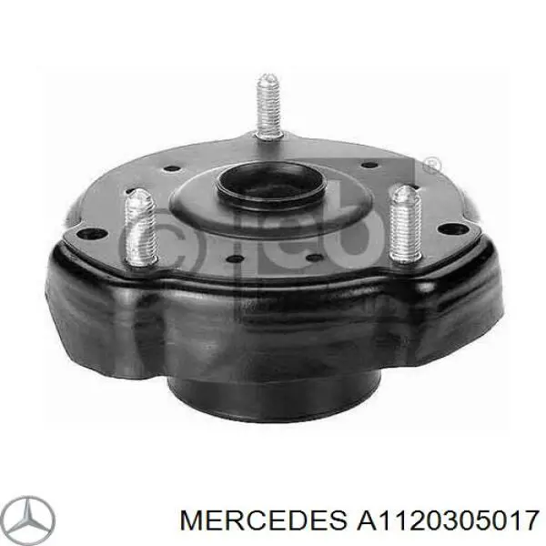 Купити A1120305017 Mercedes Поршень з пальцем без кілець, стандарт