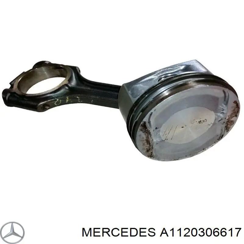 A1120306617 Mercedes поршень в комплекті на 1 циліндр, std