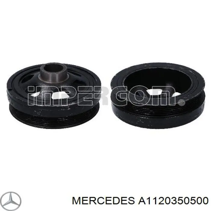 Шків колінвала A1120350500 Mercedes