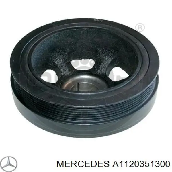 Шків колінвала (демпфер ) Mercedes A1120351300 ціна, від 50.68 USD