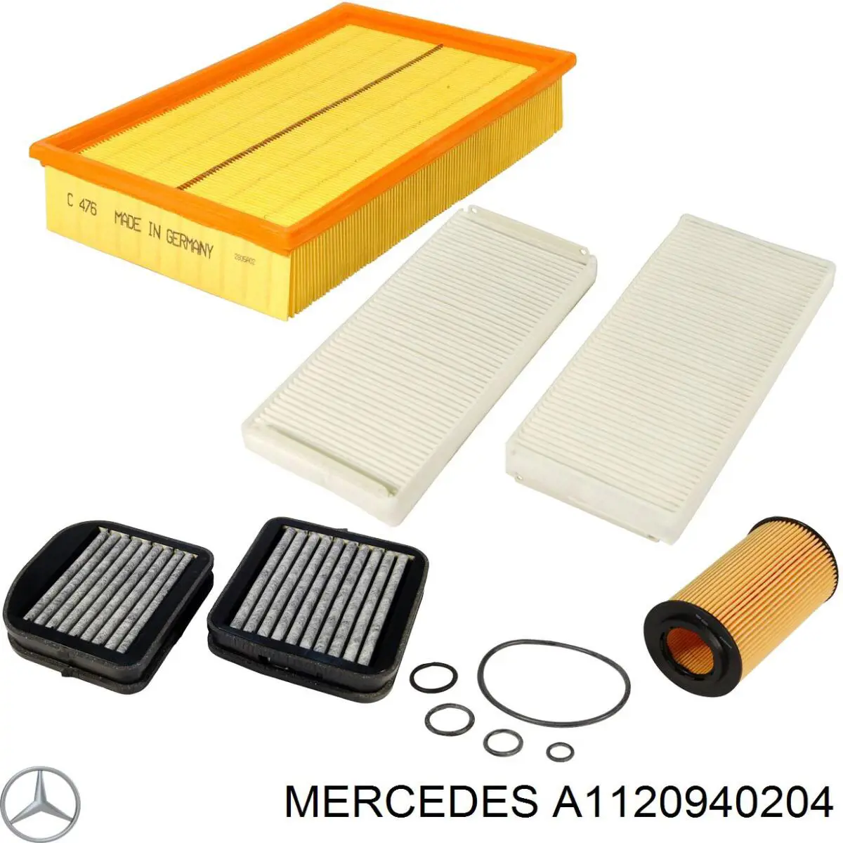 Повітряний фільтр A1120940204 Mercedes