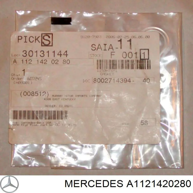  A1121420280 Mercedes