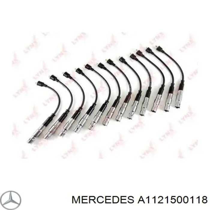 Купити A1121500118 Mercedes Провід високовольтні, комплект