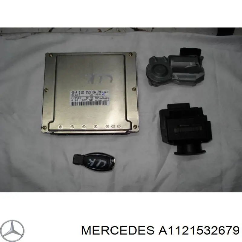1121530779 Mercedes модуль (блок керування (ЕБУ) двигуном)