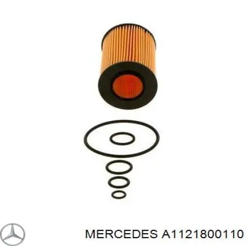 A1121800110 Mercedes кришка масляного фільтра