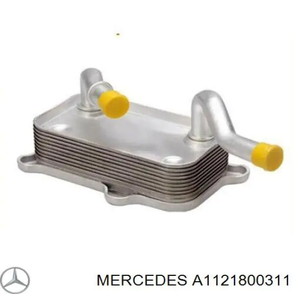 A1121800311 Mercedes радіатор масляний