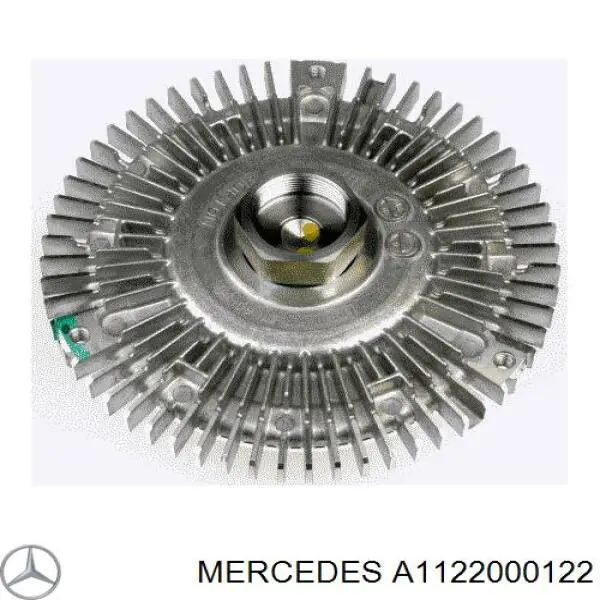 В'язкова муфта вентилятора Mercedes A1122000122 ціна, від 50.14 USD