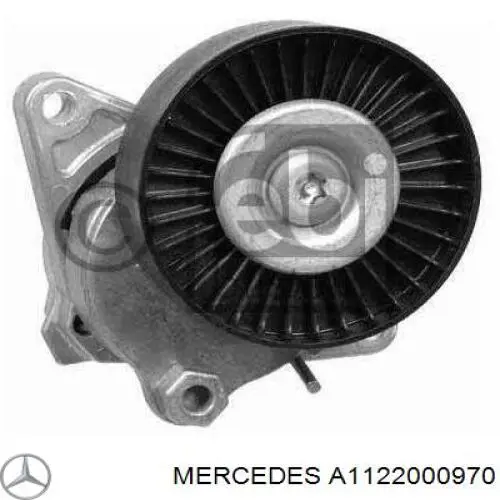 Натягувач приводного ременя A1122000970 Mercedes