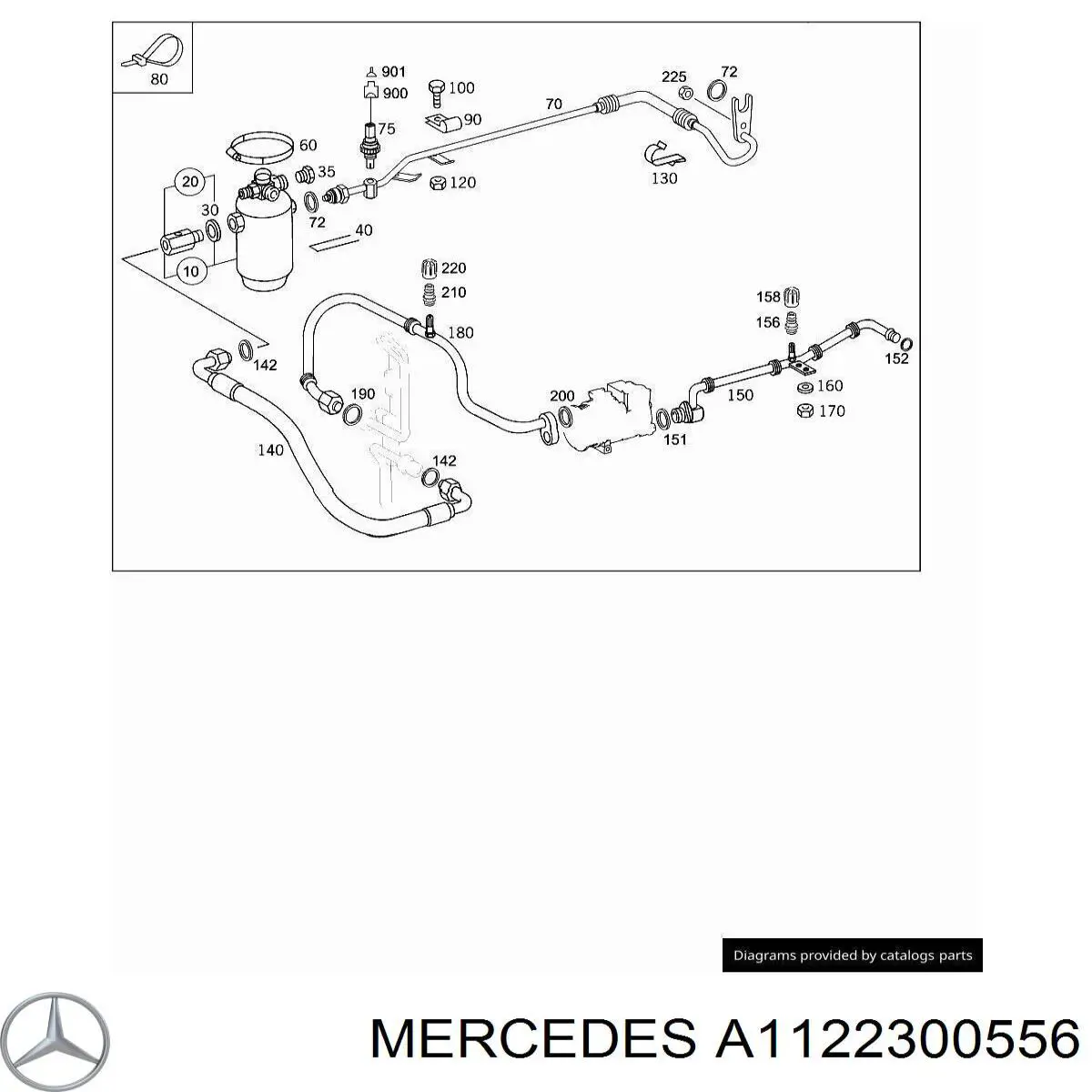  A1122300556 Mercedes