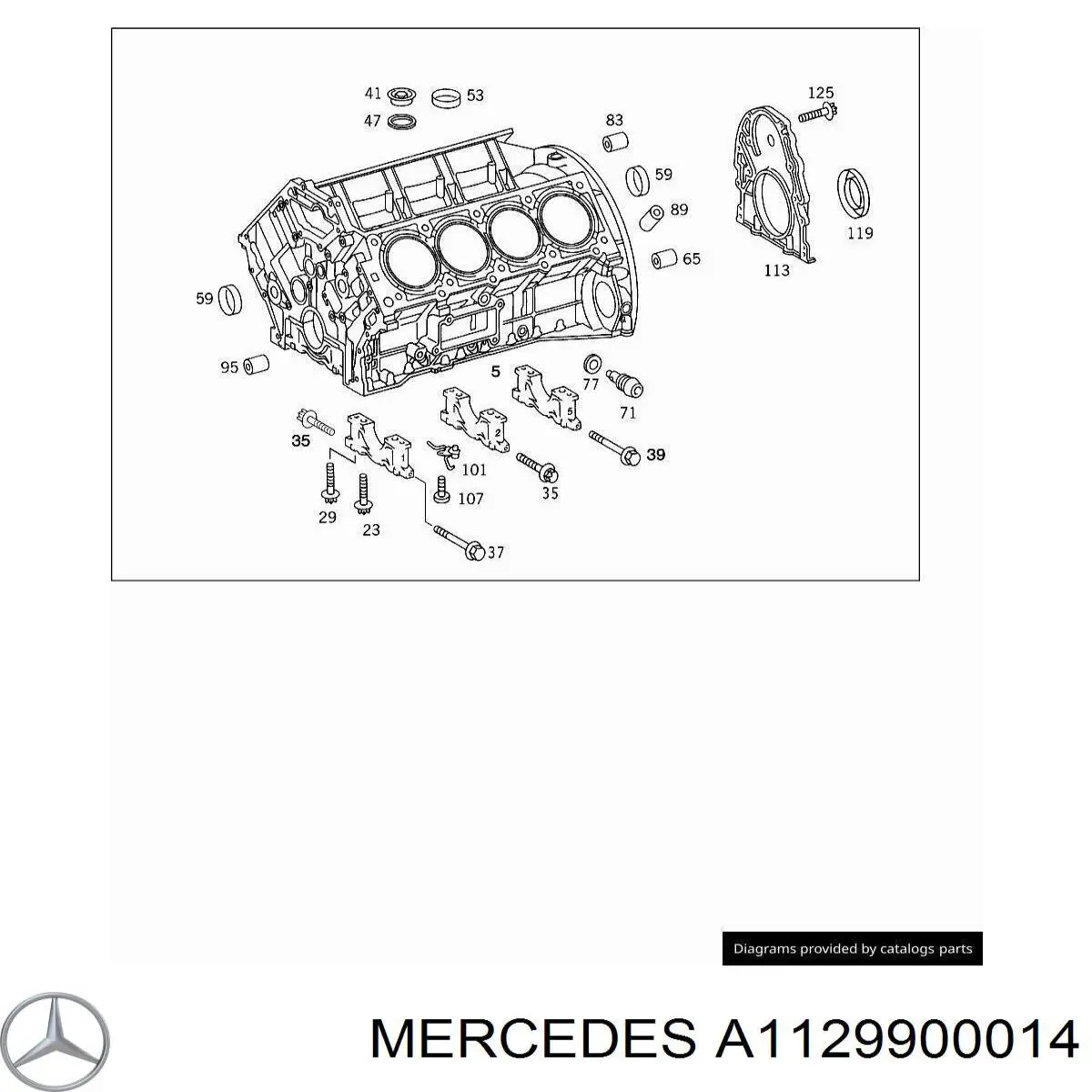 A1129900014 Mercedes 