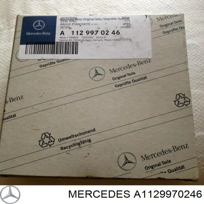 Купити A1129970146 Mercedes Сальник колінвала задній