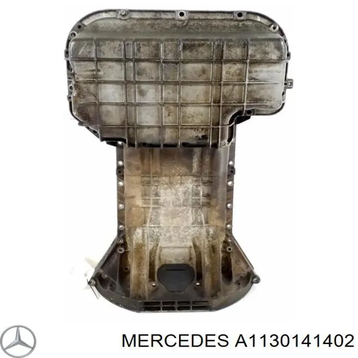 A1130141402 Mercedes Піддон масляний картера двигуна, верхня частина
