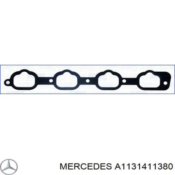 Прокладка впускного колектора Mercedes A1131411380 ціна, від 7.31 USD