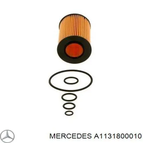 Кришка масляного фільтра A1131800010 Mercedes