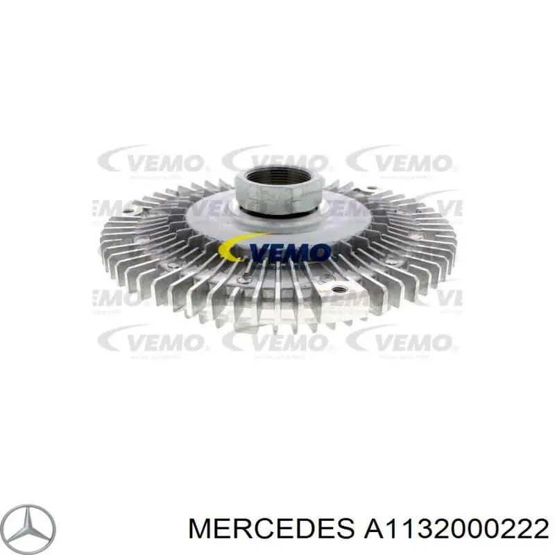 A1132000222 Mercedes вискомуфта, вязкостная муфта вентилятора охолодження