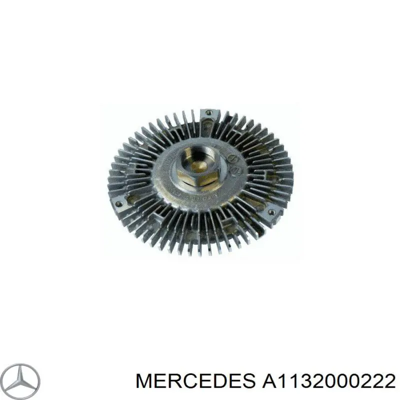 Вискомуфта вентилятора A1192000222 Mercedes
