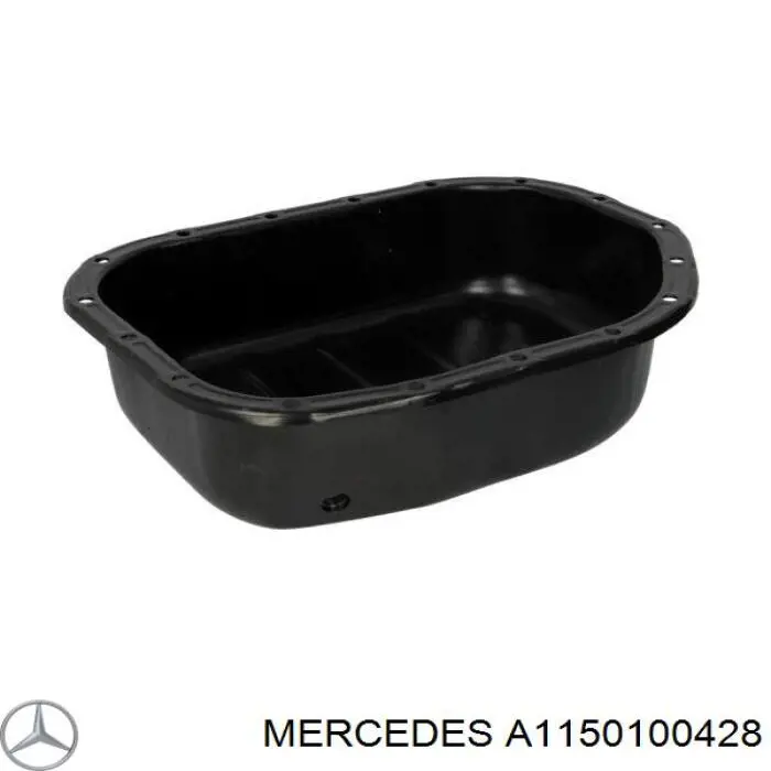 A1150100428 Mercedes піддон масляний картера двигуна, нижня частина
